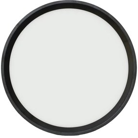 Plafonieră LED Fulgur 41811 NOMY LED/18W/230V d. 23 cm negru