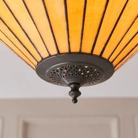 Endon 70706 - Plafonieră Tiffany JAMELIA, 2xE27/60W/230V, Ø 50 cm
