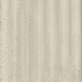 Colțar bej cu tapițerie din catifea reiată (cu colț pe partea dreaptă, cu șezlong) Martin – Ropez