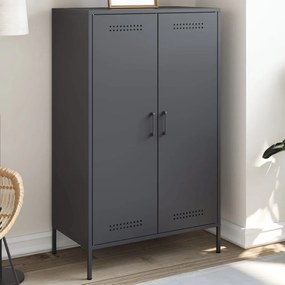 vidaXL Dulap înalt, antracit, 68x39x113 cm, oțel