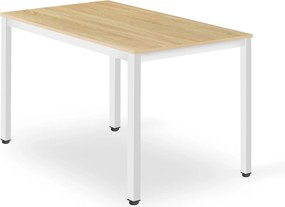 OFERTA Masa de dining alba TESSA 120x60 cm calitate II