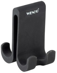 Cuier dublu din silicon pentru cabina de dus VERNA DUO, WENKO