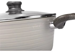 Lamart LT1268 cratiță cu capac Stripe, diametru 24cm