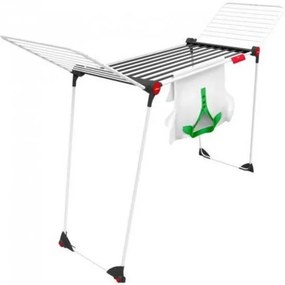 Uscator rufe pliabil, capacitate de uscare 21 m, 215x56x128 cm, Vileda Soft Care