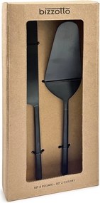 Set pentru servirea tortului 2 buc. din oțel inoxidabil Hestia – Bizzotto