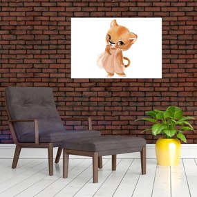 Tablou - Animăluț în acuarelă N⁰6 (90x60 cm)