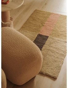 Covor țesut manual din lână 80x140 cm Chroma Dusty Pink – Lorena Canals