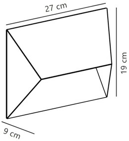Aplică de exterior Nordlux PONTIO 2xGU10/25W/230V IP54