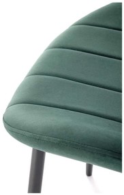 Scaun de bucătărie Vivien, verde închis