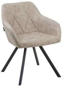 Set 2 buc. scaune pentru sufragerie Manly (bej). 1009981
