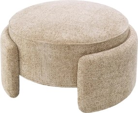 Taburete modern design LUX Ortega, Lyssa sand