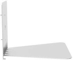 Rafturi argintii 3 buc. din metal 18 cm Conceal – Umbra