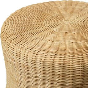 Masuta auxiliara din ratan design clasic elegant Rolph