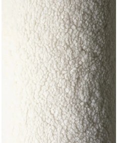 Pernă decorativă pentru copii crem cu tapițerie din țesătură bouclé U – Wigiwama