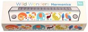 Jucărie muzicală Harmonica Wild Wonders – Rex London