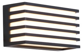 Lampă modernă de perete pentru exterior neagră, incl. LED IP65 - Jail