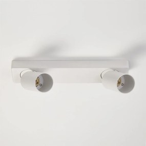 Corp aplicat cu 2 spoturi directionabile Moon 2 Bar, alb