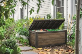 Keter cutie de depozitare pentru grădină Deco 630 l, maro