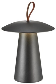 Veioza LED portabila de exterior design nordic IP54 Ara To-Go negru