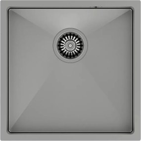 Chiuveta inox sub blat Quadron Unique Anthony 50 inox periat 44x44 cm