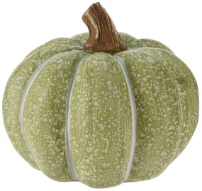 Dovleac decorativ Pumpkin Harvest, verde, 20x15 cm - modele diverse