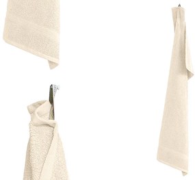 Prosop CLARYSSE ELEGANCE 60x110 cm crem, 100% bumbac