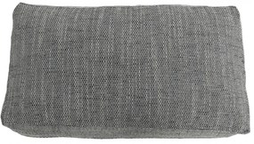 Colţar, piele ecologică/ alb/material gri melir, TONIKS