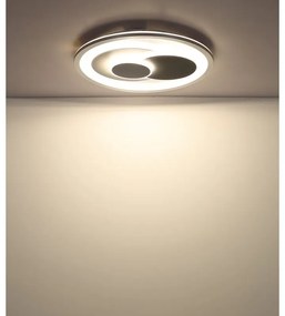 Plafoniera LED slim CCT culorile pot fi fixate RUIZ I
