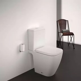 Rezervor pe vas WC Ideal Standard I.life S cu alimentare inferioara alb lucios