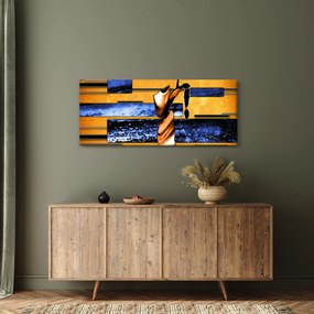 Tablou picturii abstracte (120x50 cm)