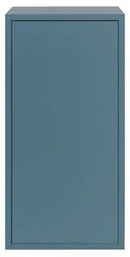 Boxie 1 ușă dulap de perete 80x40x37 cm albastru petrol