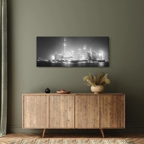 Tablou cu zgârăie nori moderene (120x50 cm)