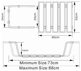 Scaun de baie SAPHO AE549 Handicap, alb