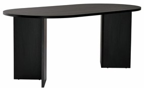 Masă de sufragerie Sablin Wood Black