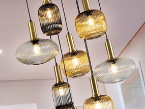Lustra casa scarii cu 9 pendule Norma XL H500