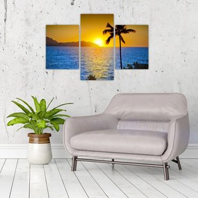 Tablou - Apus de soare deasupra mării (90x60 cm)