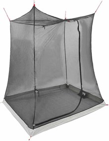 vidaXL Cort interior Negru 206 x 188 x 175 cm Plasă