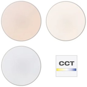 Brilliant - Plafonieră LED SLIMLINE, dimmabilă, 60W/230V, Ø 49 cm, albă + telecomandă