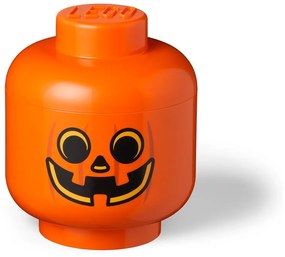 Cutie depozitare LEGO® Pumpkin Head L, portocaliu