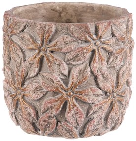 Mască de ghiveci din beton Flower S, 13 x 11 cm, 13 cm