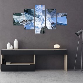 Tablou cu zgârie-norii (125x70 cm), în 40 de alte dimensiuni noi
