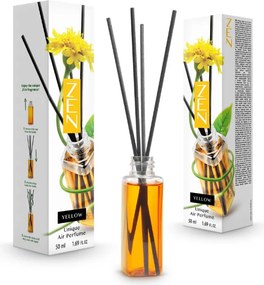 Difuzor aroma cu betisoare ZEN YELLOW 50 ml