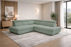 Coltar extensibil sufragerie REGAL, sezlong stanga, stofa catifelata m
