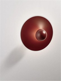 Aplica de perete LED stil minimalist EDEM rosu