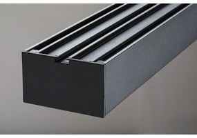 Brilagi - Lustră LED suspendată pe cablu AXIS, 30 W, 230 V, 120 cm, neagră