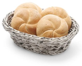 Coș de pâine, 19 x 25 cm, Hendi, gri