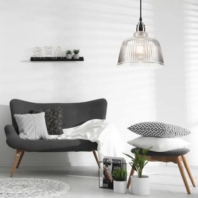 Lustră pe cablu ASTA 1xE27/60W/230V crom lucios