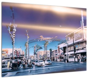 Tablou cu strada în Las Vegas (70x50 cm), în 40 de alte dimensiuni noi