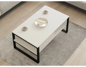Măsuță de conferință Devon White and Black
