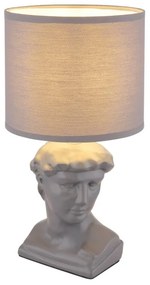 Lampa de masa ceramica gri HERMES